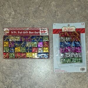 (J45) Mini Ornaments As Gift Garland And Ornaments